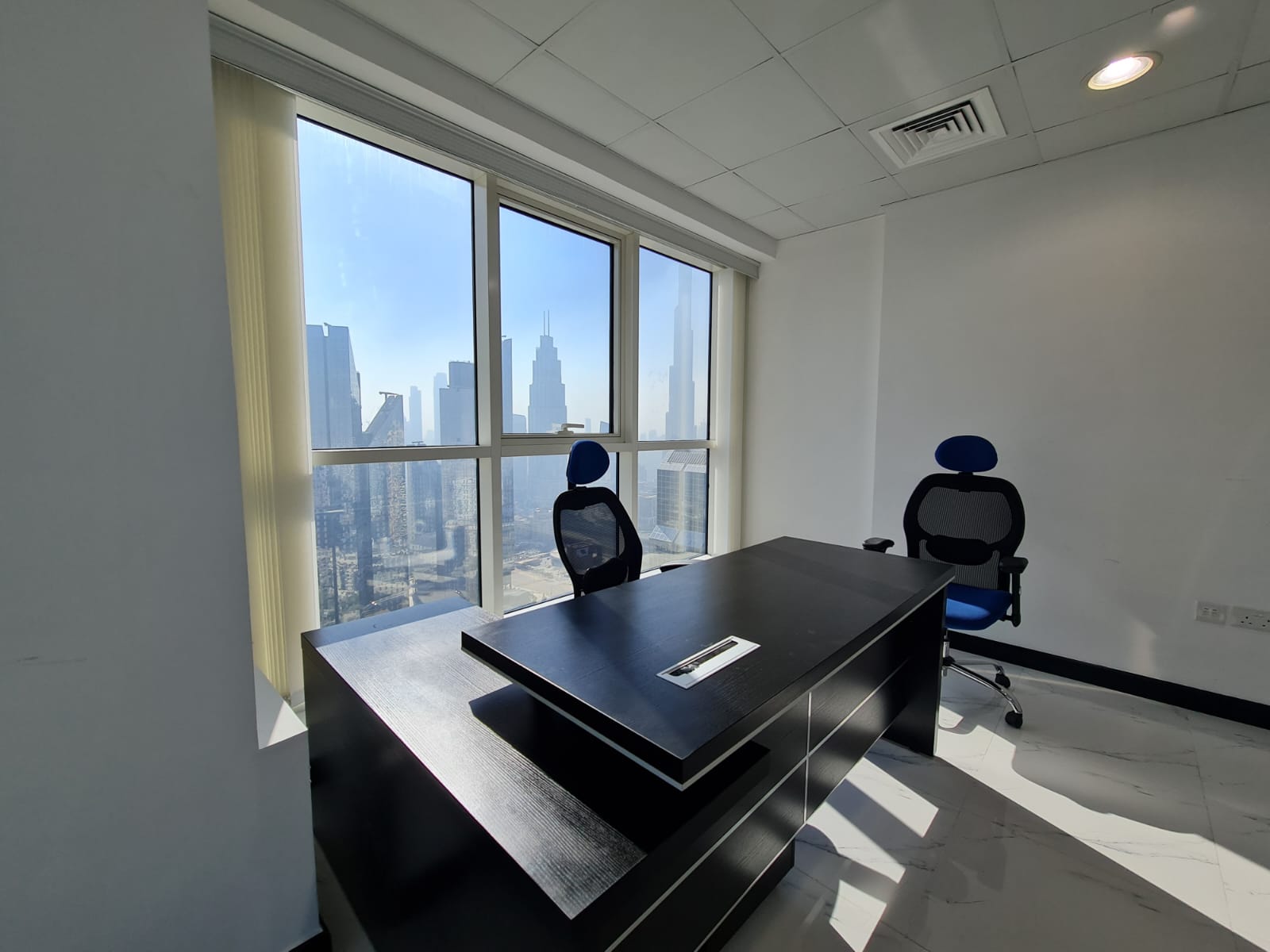Burj Khalifa View grade private office at Finest Business Center